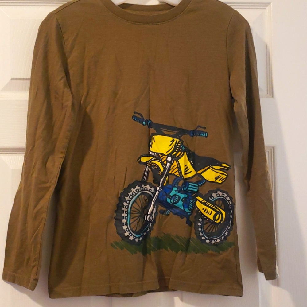 Boys Motorbike Longsleeve Tee